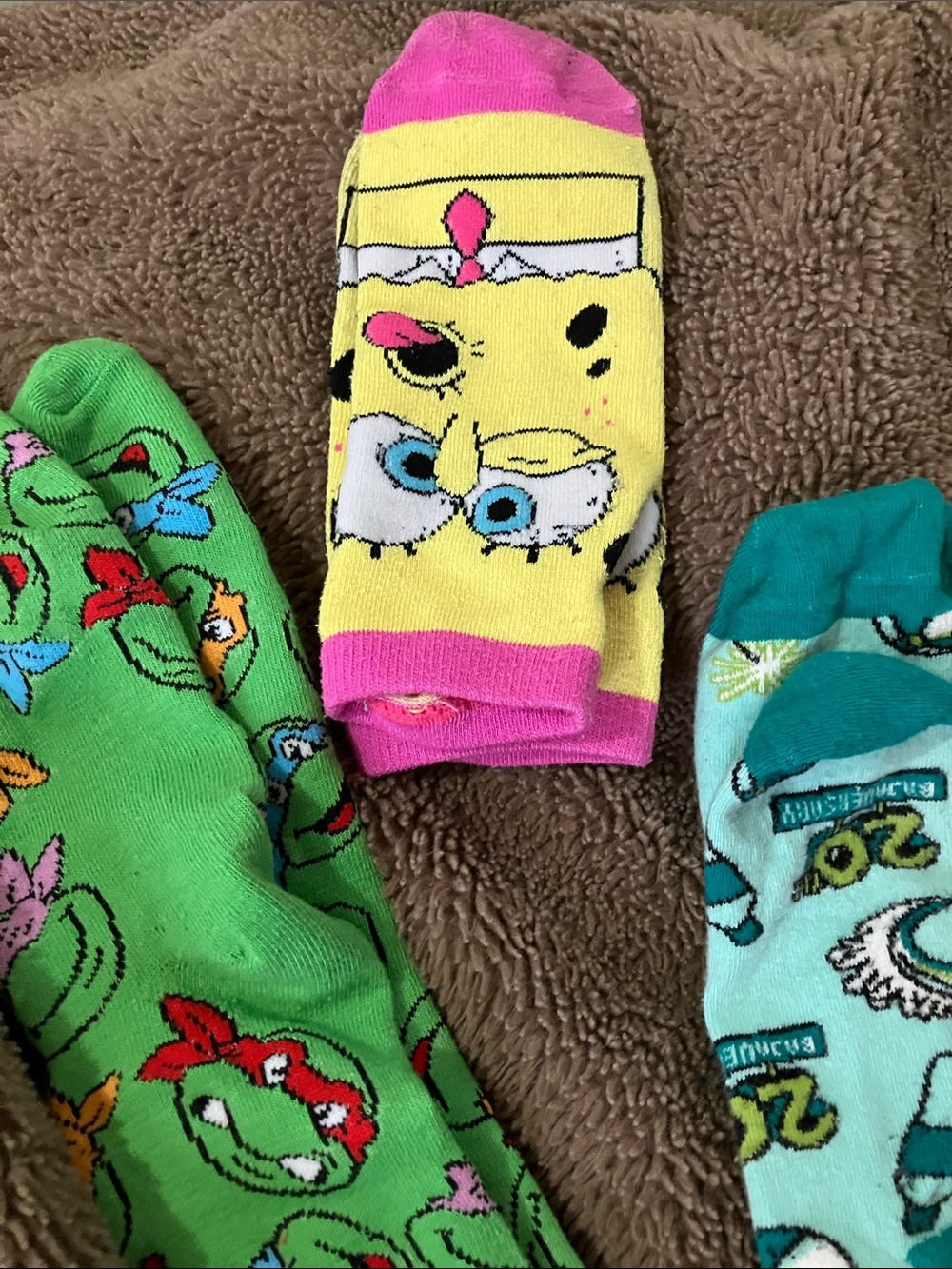 Colorful Mixed Novelty Socks - Multi-Color Patterned Pack - Picture 4 of 8